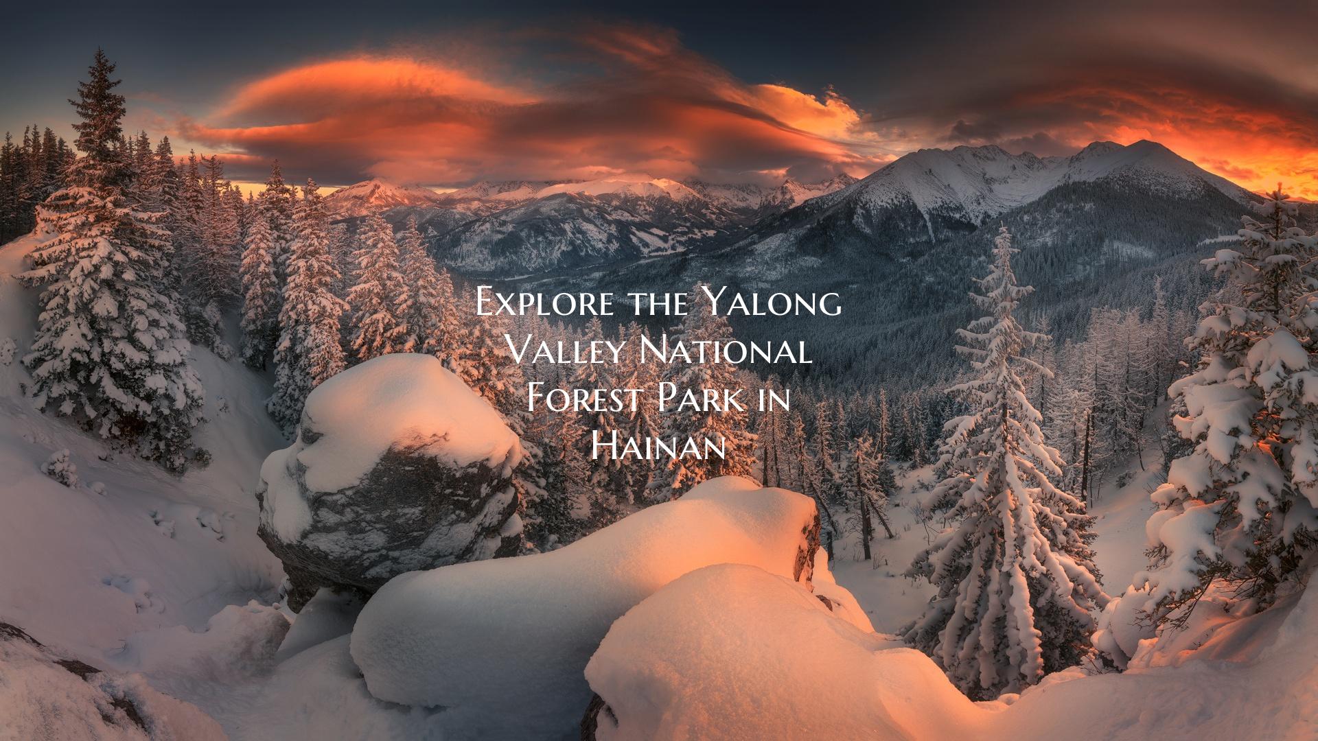 Explore the Yalong Valley National Forest Park in ...